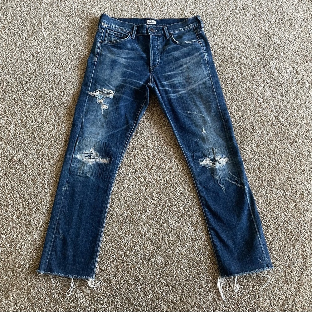Citizens of Humanity Corey Slouchy Slim Jeans Women’s 25 Premium Vintage Grunge